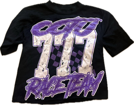 OOTU Race Team Black & Purple Tee.