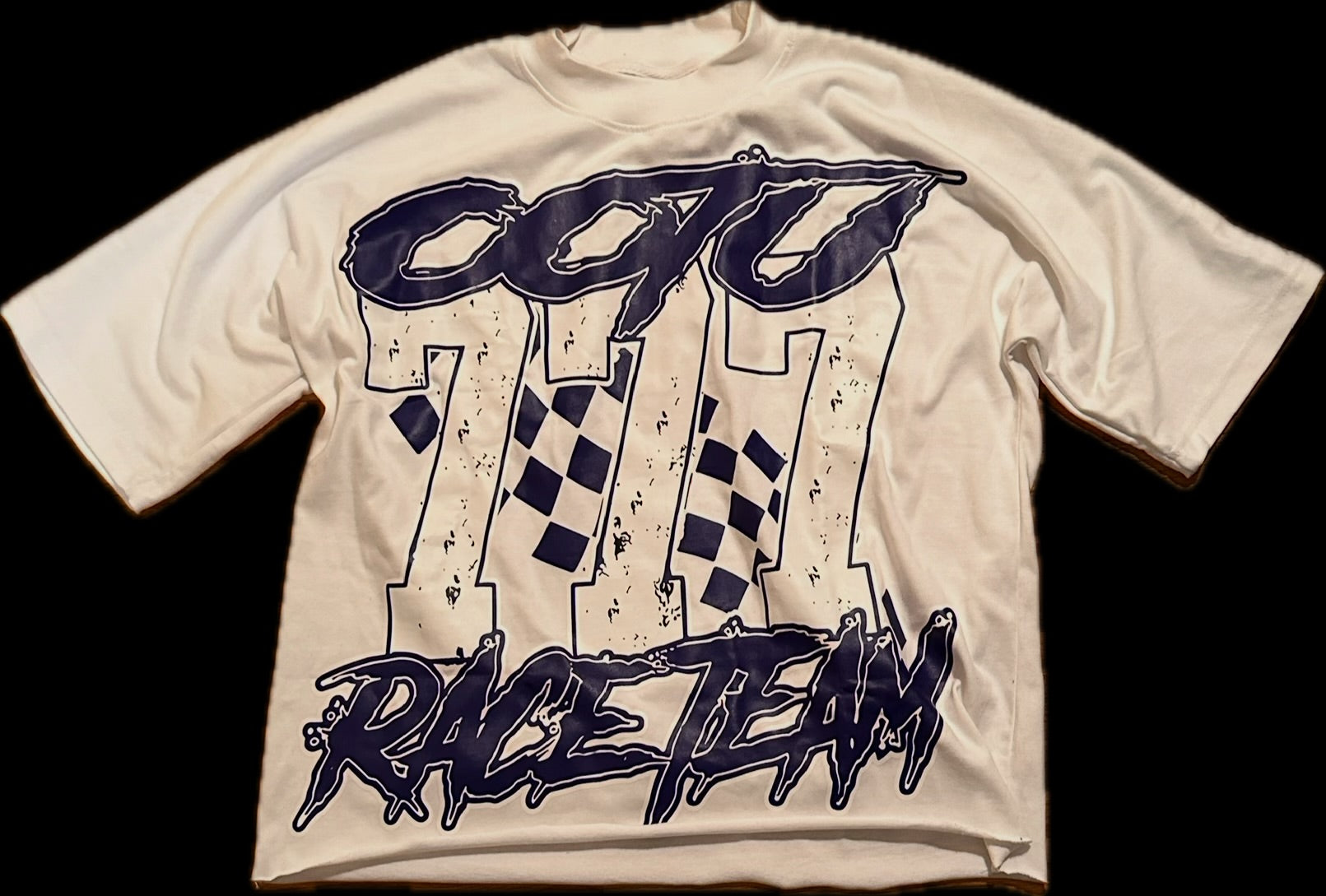 OOTU “Race Team” White & Blue Tee.