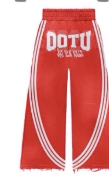 OOTU “RED” SWEATPANTS.