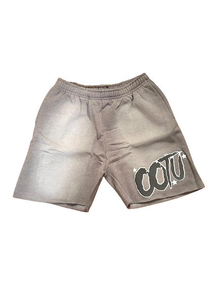 OOTU Grey Acid Wash Shorts.