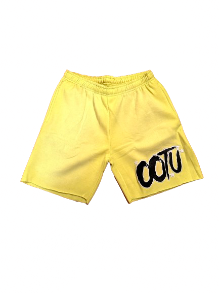 OOTU Neon Acid Wash Shorts.