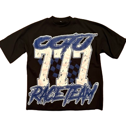 OOTU Race Team Black & Blue Tee.