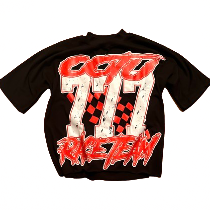 OOTU Race Team Black & Red Tee.