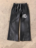 OOTU “Black Rhinestone” Sweatpants.